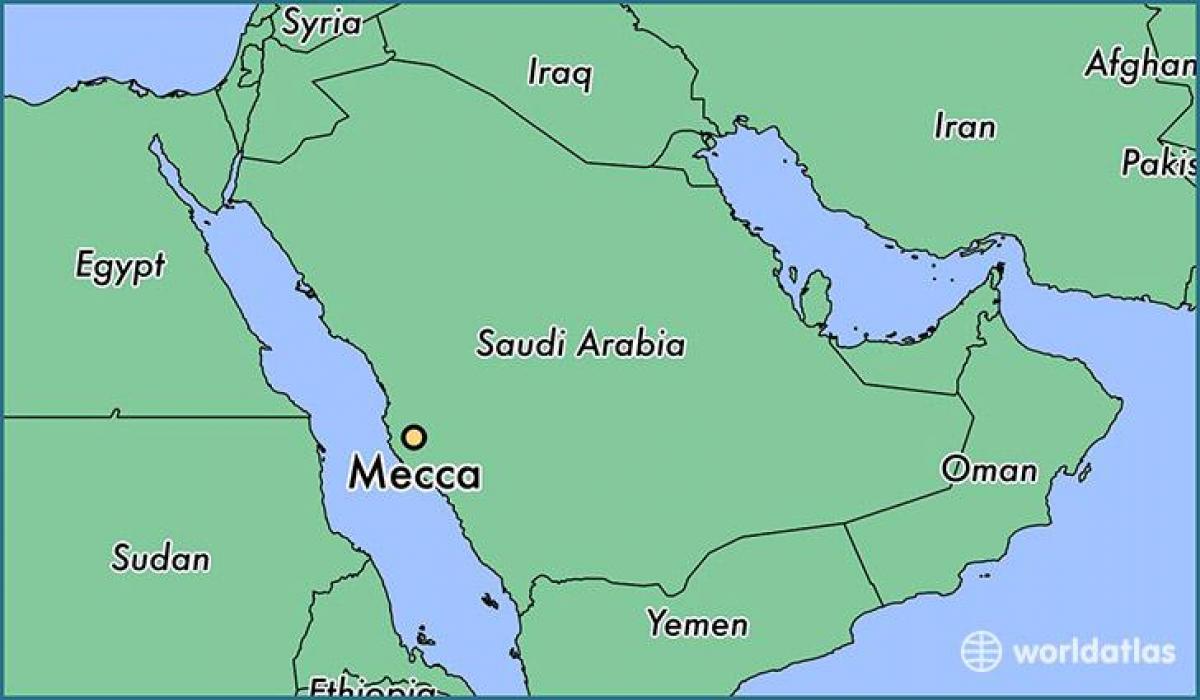 Makkah sa mapa
